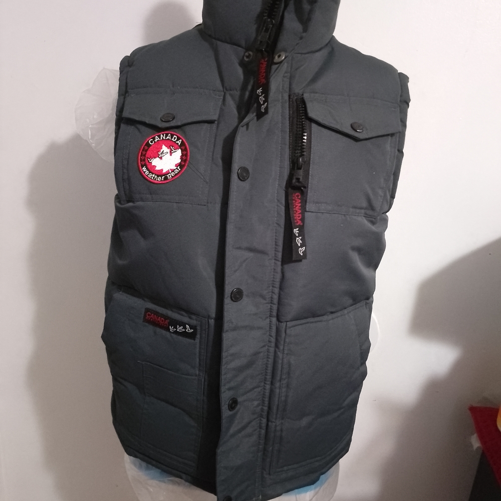 Canada Goose Men's Gray Puffer Vest